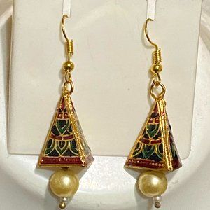 New Vibrant Indian Traditional Bridal Earring.